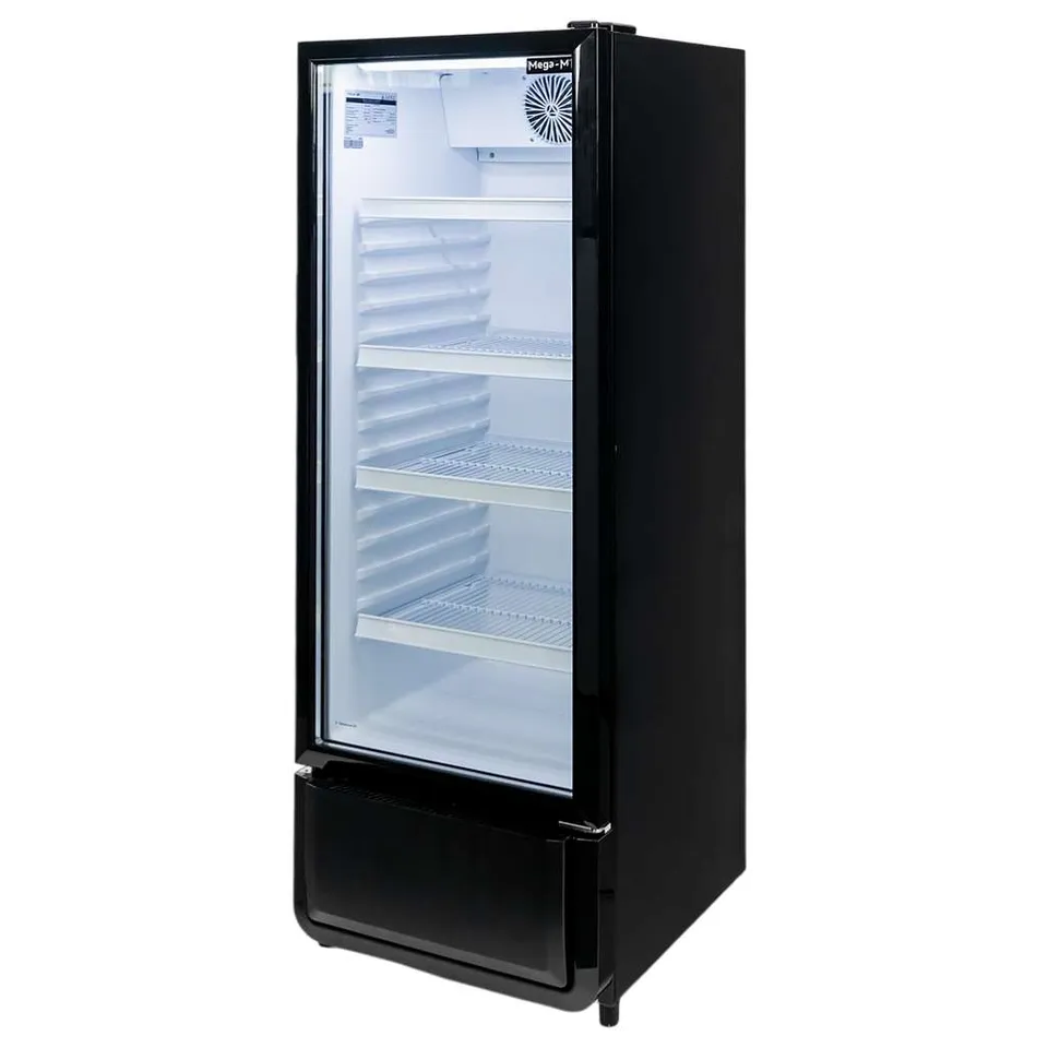 Mega-M DIEGO i54 Vetrina refrigerata 240L 1 porta LED nera
