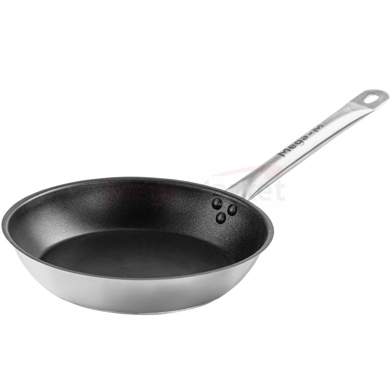 Mega-M Padella antiaderente acciaio inox 26 cm induzione