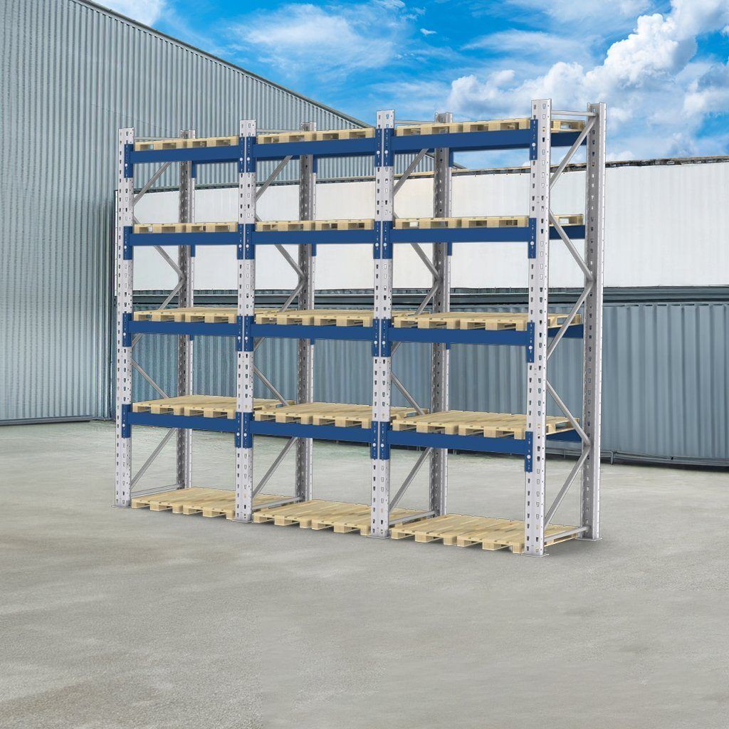BITO scaffale portapallet 500x610 cm portata 3000 kg