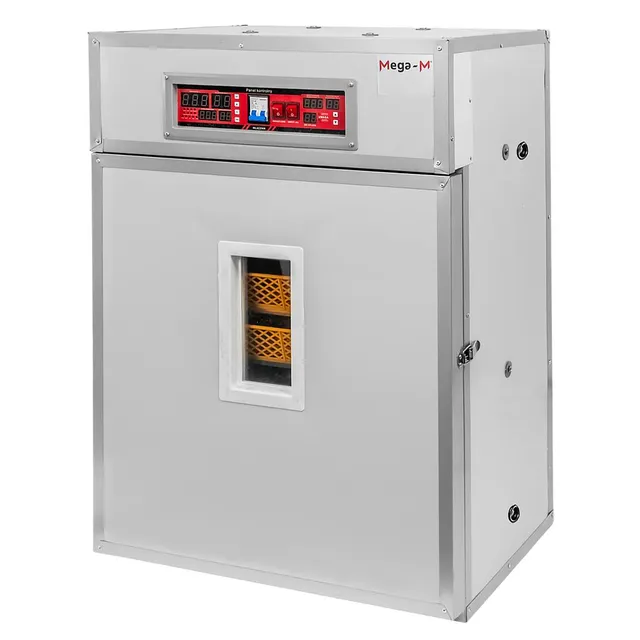 Mega-M incubatrice automatica 264 uova 700W con girauova