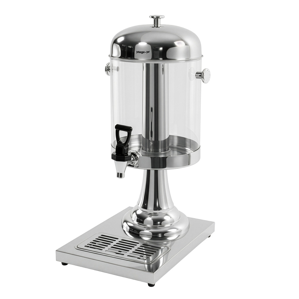 Mega-M dispenser bevande inox 8 L singolo freddo