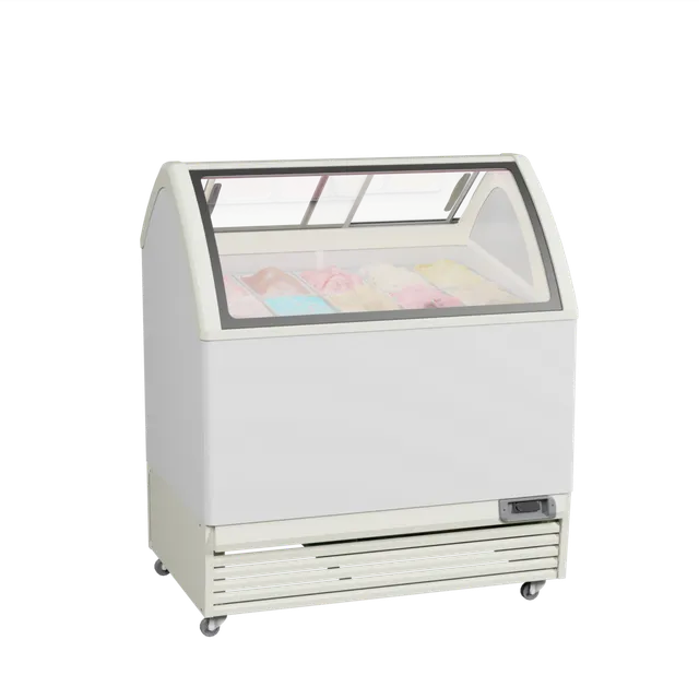 Juka M300Q+ pozzetto gelati 7 vaschette -14/-23°C vetrina