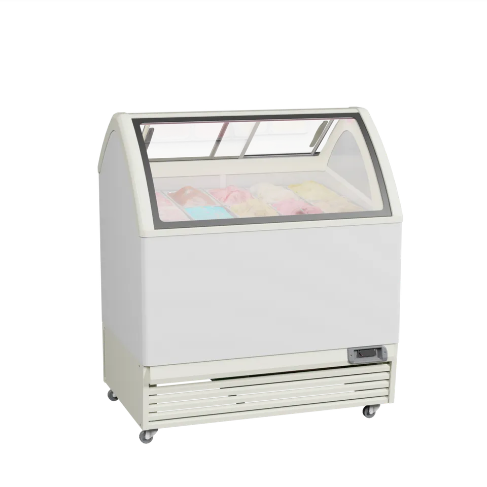 Juka M300Q+ pozzetto gelati 7 vaschette -14/-23°C vetrina