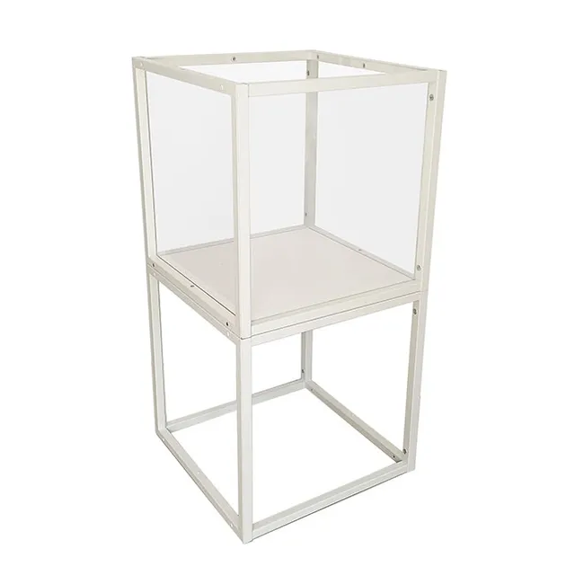 Agosistem Cesta Cubica Bancarella 45x45x90 cm Plexiglass