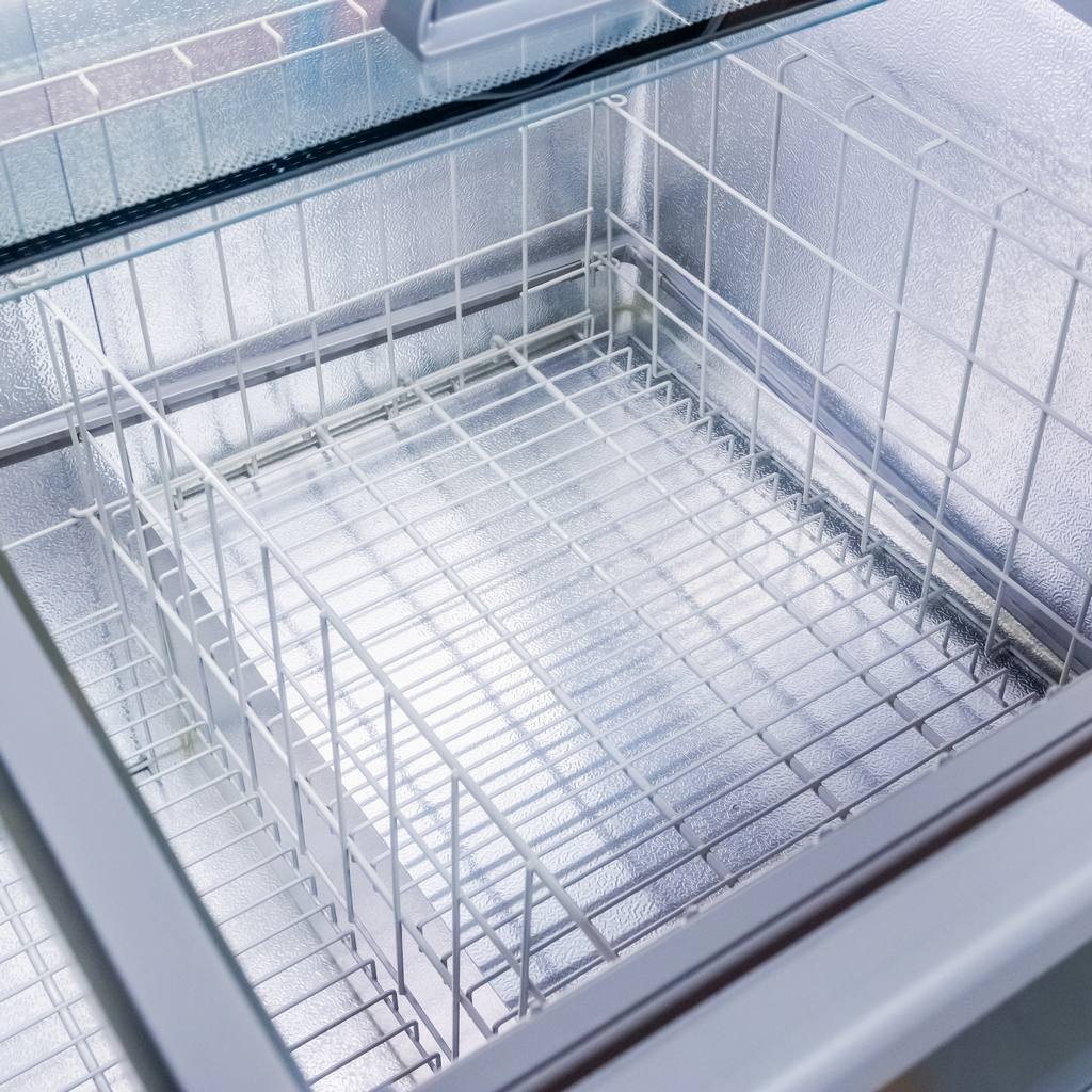 Mega-M OZI i185 Congelatore Pozzetto Vetrina 437 L NoFrost