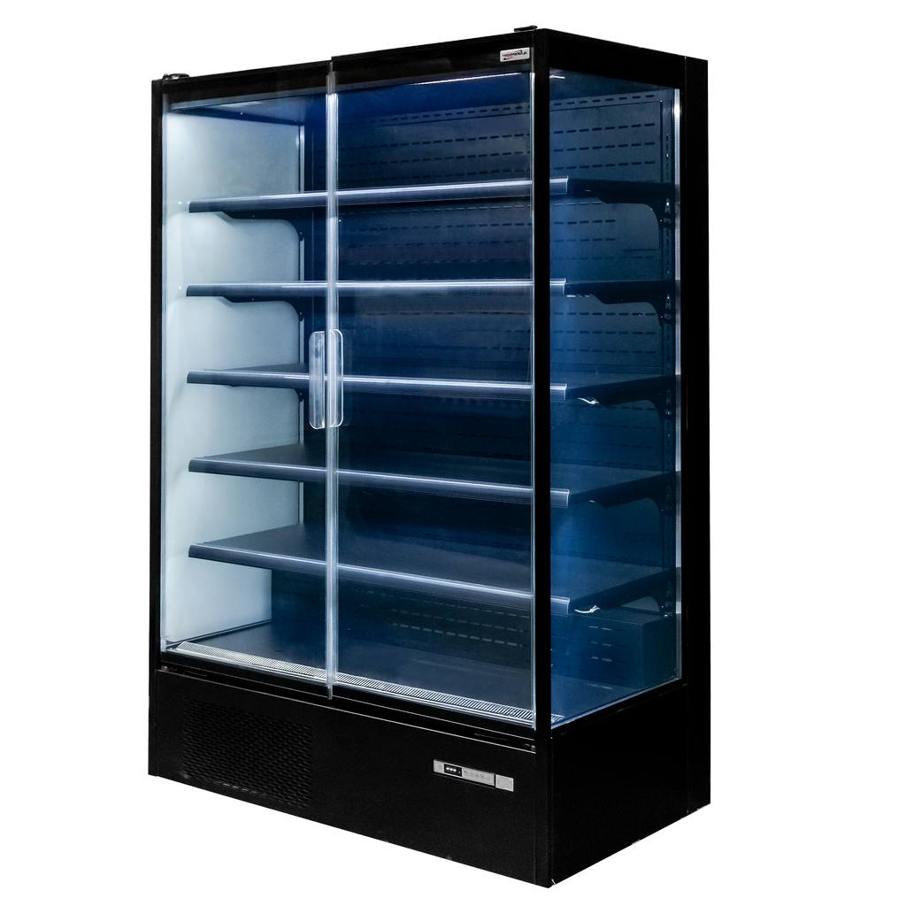 Mega-M Hugo Plus scaffale refrigerato vetro 131 cm interno
