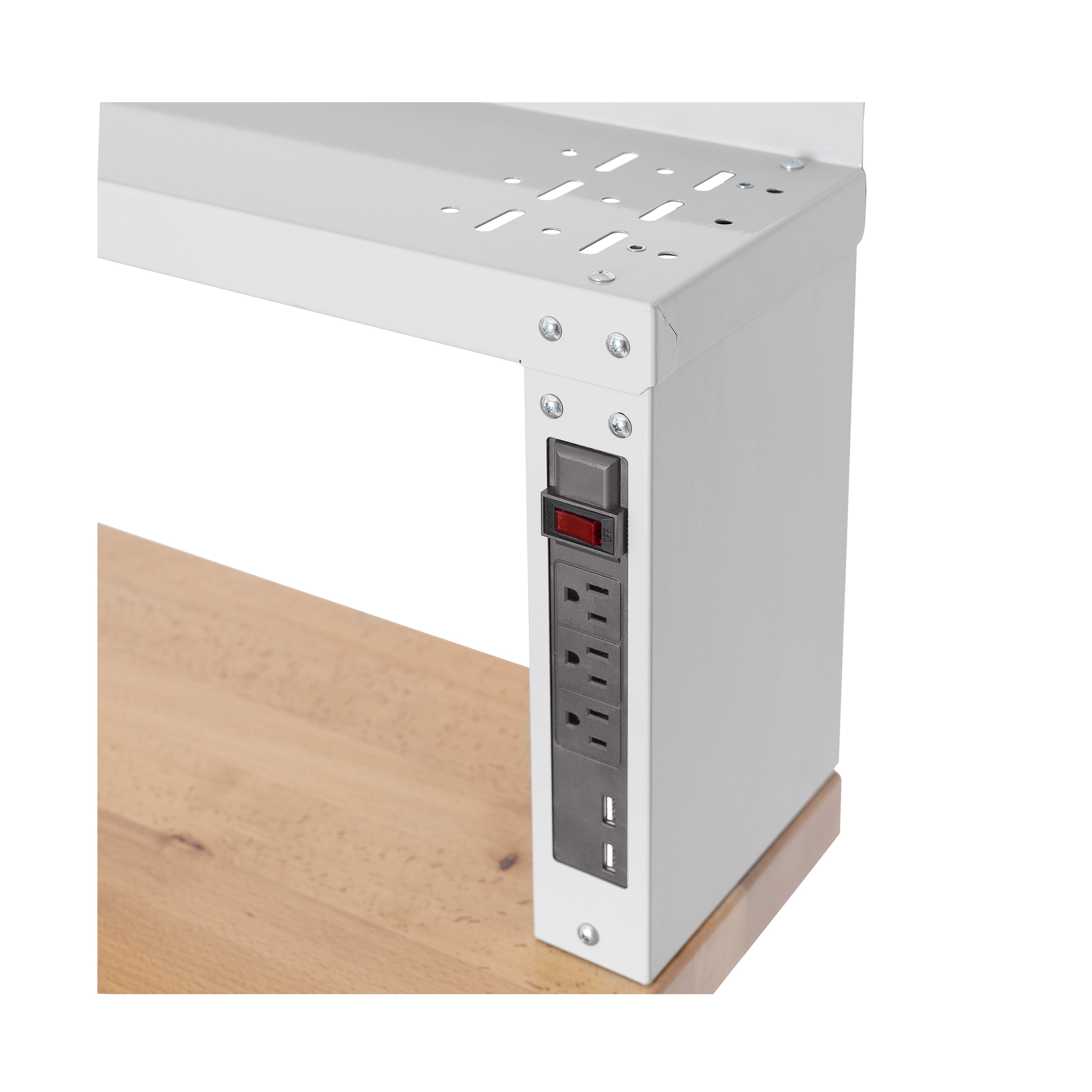 Seville Classics UltraHD banco lavoro regolabile 122x61 cm legno