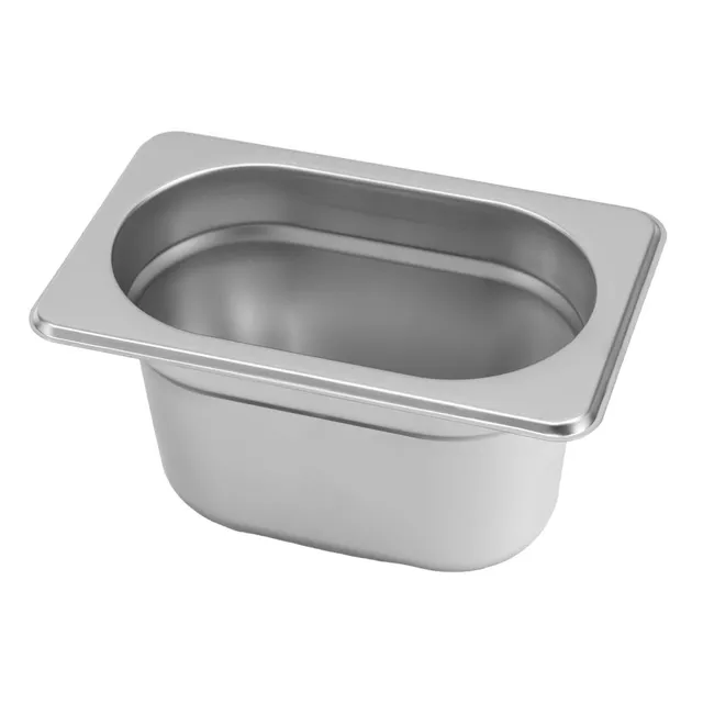 Mega-M GN 1/9 vaschetta inox 17,6x10,8x10 cm