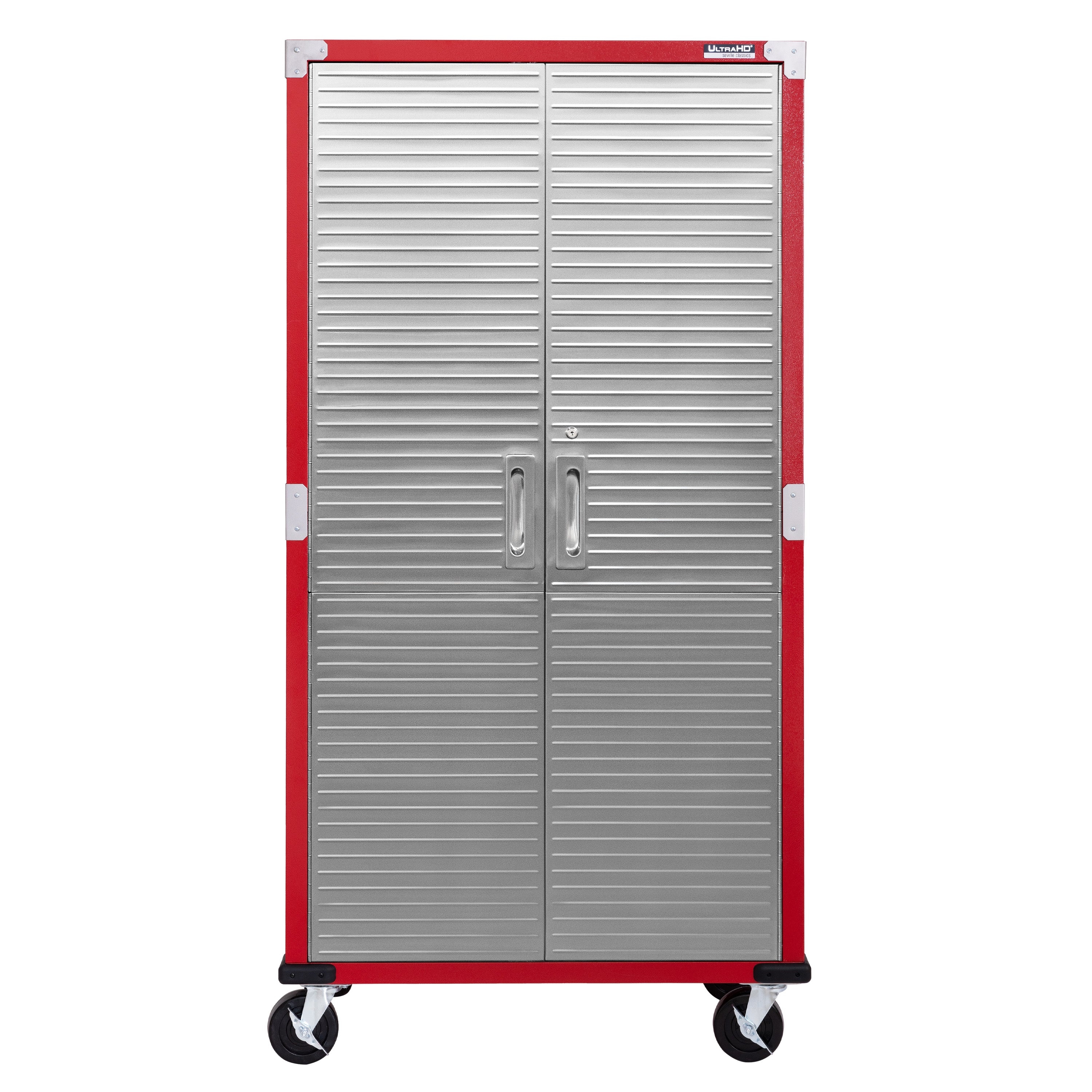 Seville Classics UltraHD armadio metallo con ruote 91x46x183 cm