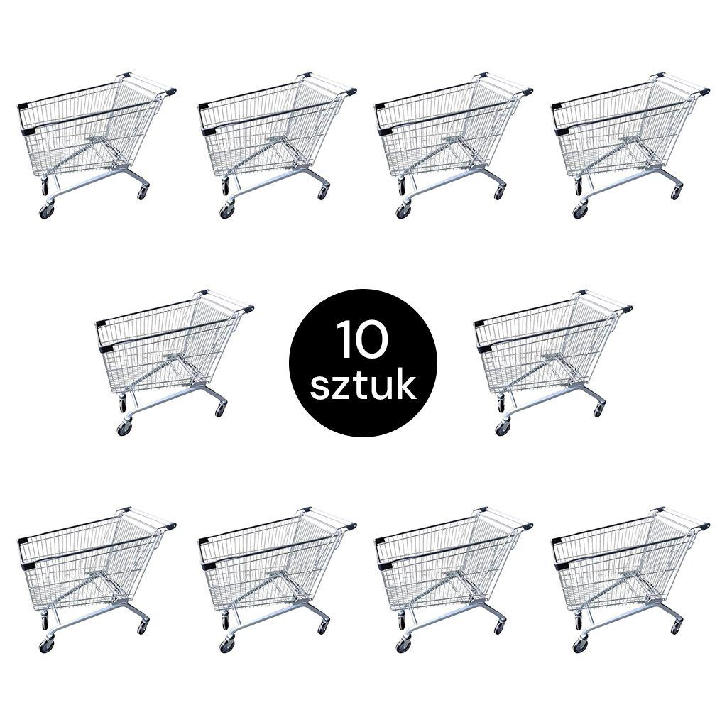 Mega-M YR 180L carrello spesa 180 L set 10 pezzi