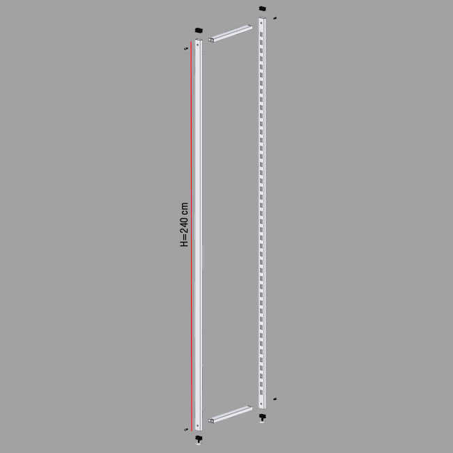 Agosistem Smart spalletta autoportante 40x240 cm