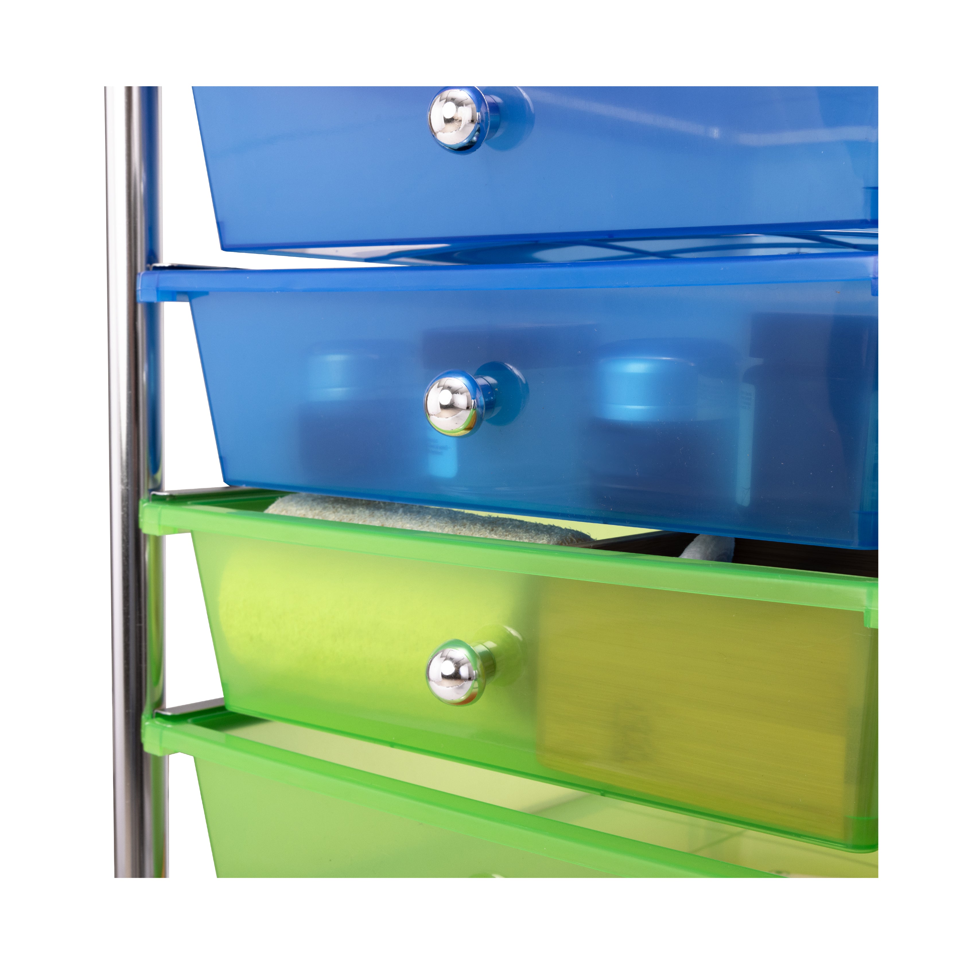 Seville Classics carrello cassettiera 10 cassetti multicolore