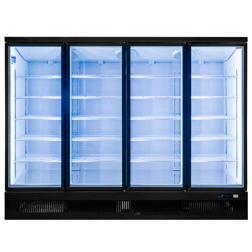 Mega-M Diego i250 vetrina frigo 4 porte 2248 L LED