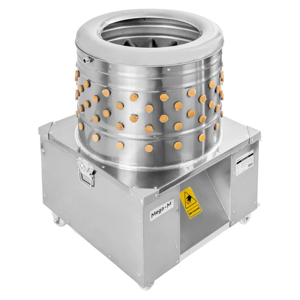 Mega-M CH 3-4K spiumatrice pollame tamburo 55 cm 1500 W
