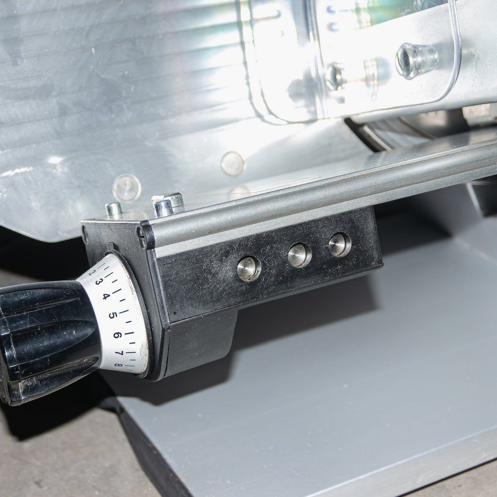 RM GASTRO GMS-250 affettatrice lama 250 mm 155W 0-15 mm