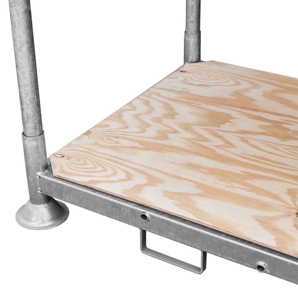 Mega-M Manurack pannello compensato 185x104x0,9 cm base