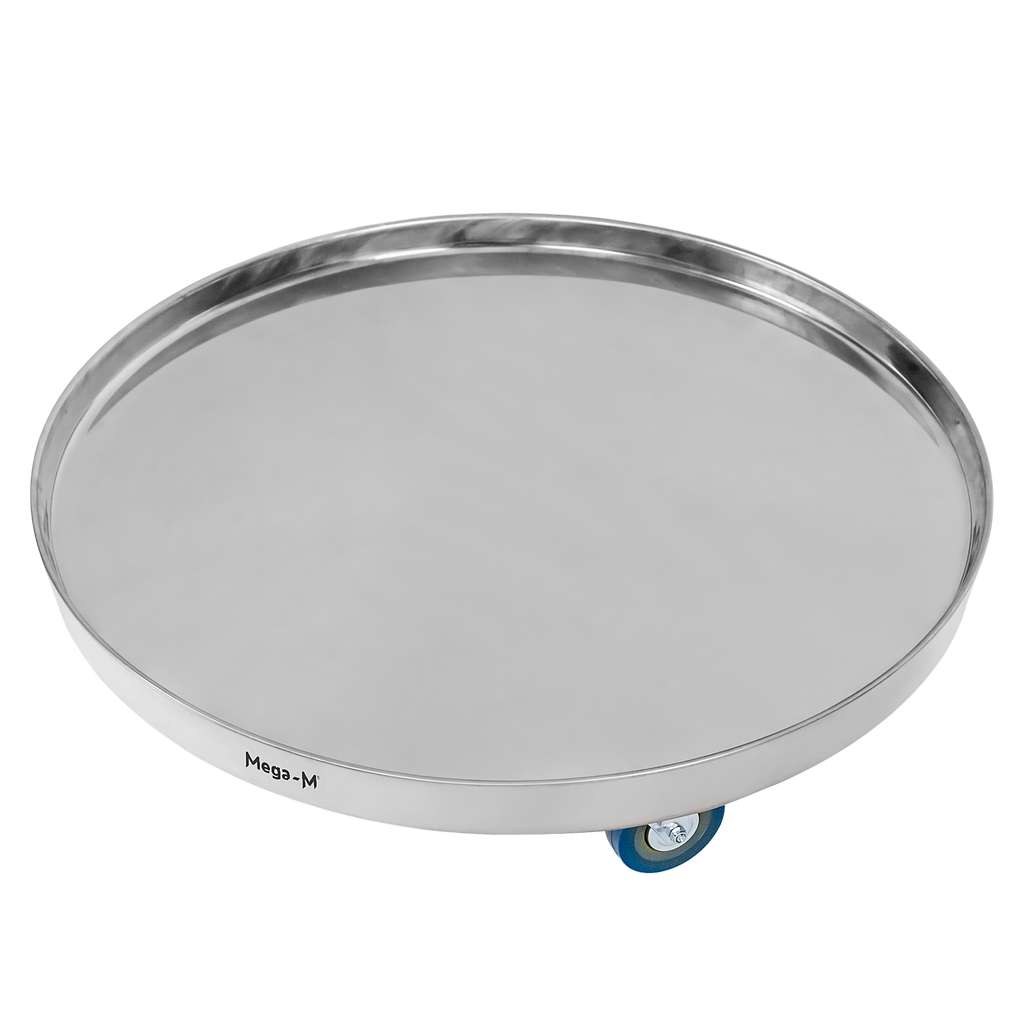 Mega-M base carrellata portapentole inox 62 cm 4 ruote