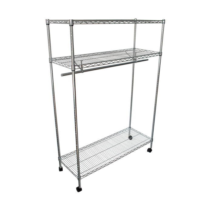 Agosistem Joy Pocker stender filo cromato con ruote