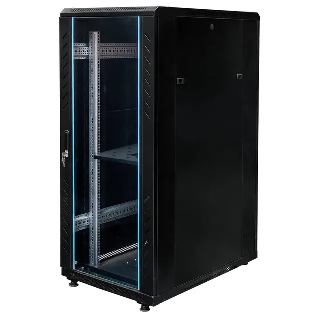 Mega-M Armadio Rack 19 Pollici 28U 60x80 cm Nero