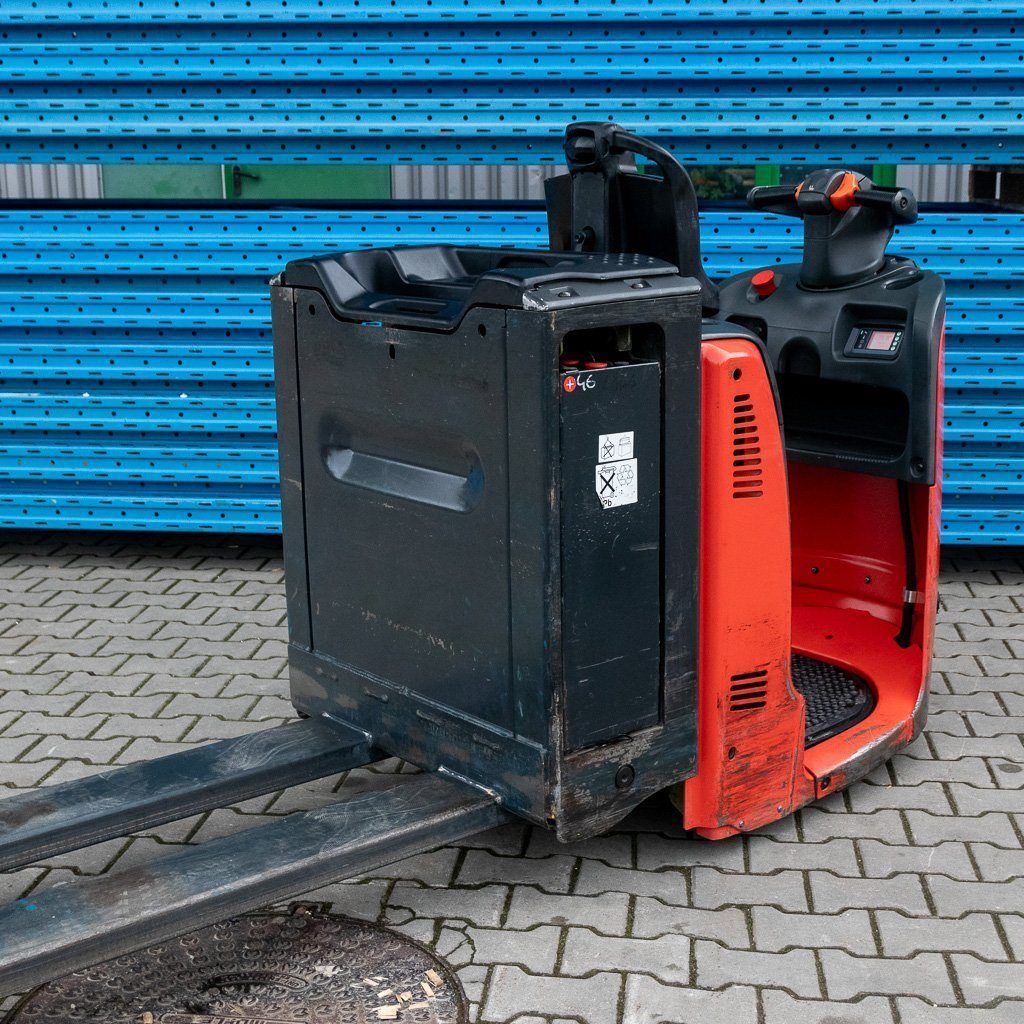 Linde N20 transpallet elettrico commissionatore forche 240 cm