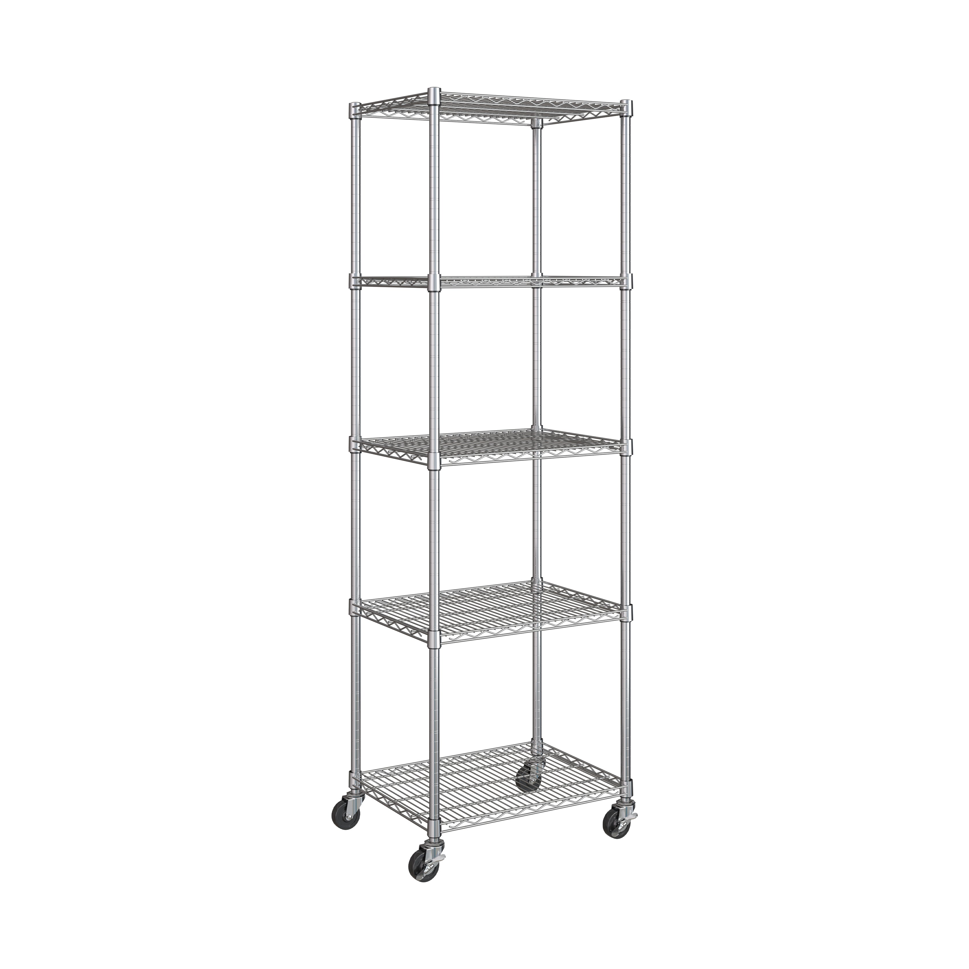 Seville Classics UltraDurable WEB570 scaffale 5 ripiani 61x46