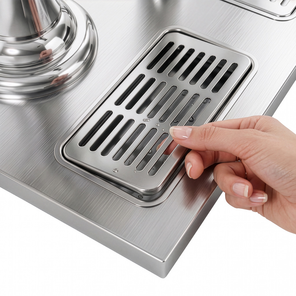 Mega-M 2x8L dispenser bevande doppio 16 L acciaio