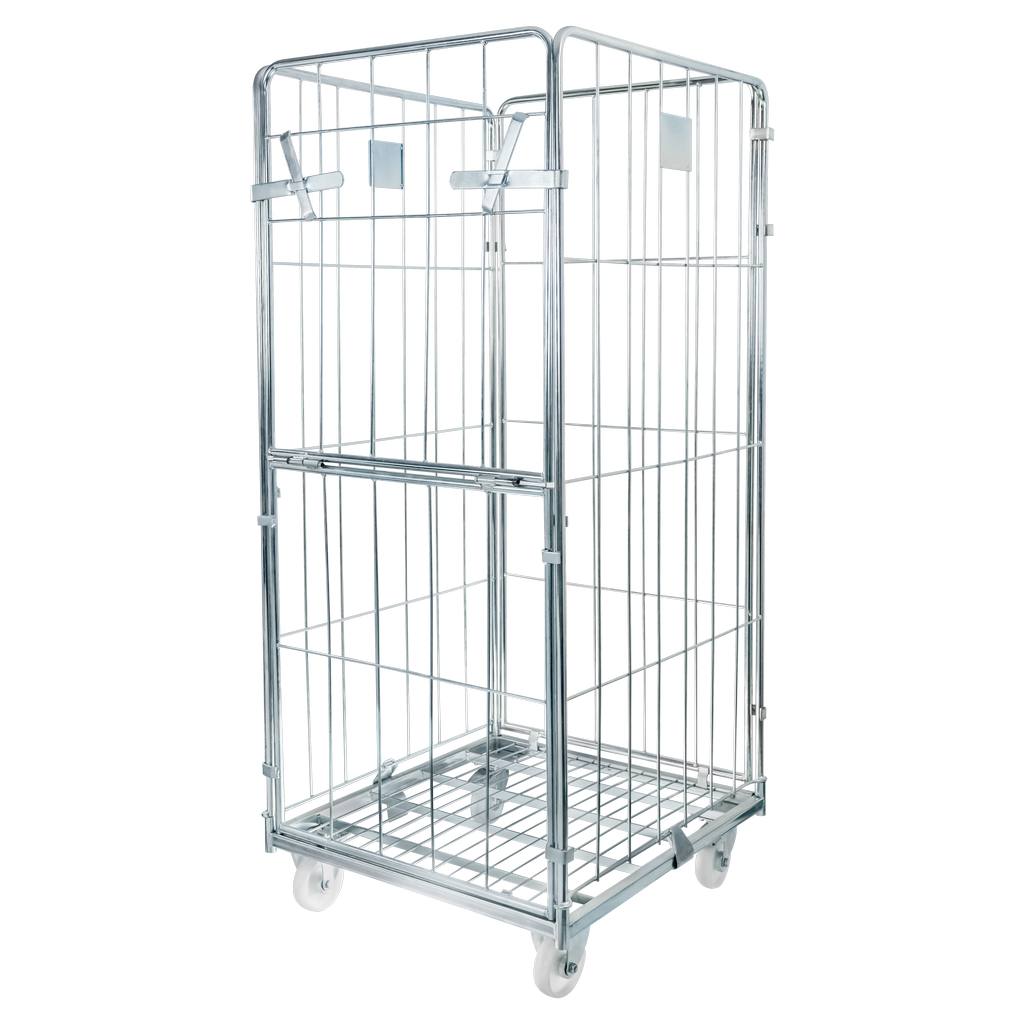 Mega-M Universal roll container zincato 4 pareti 500 kg