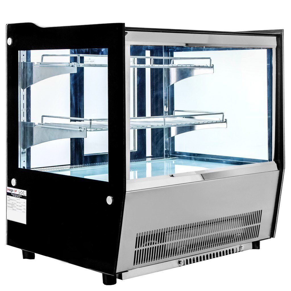 Mega-M Elsa Mini S66 vetrina frigo inox da banco +2+8C