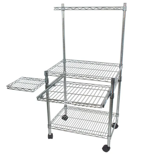 Agosistem Joy PcRoof portacomputer filo cromato 90x45 cm