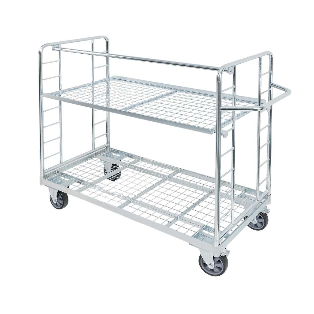 FORKBERG VECTO Carrello a Piani 151x61x122 cm 250 kg Zincato