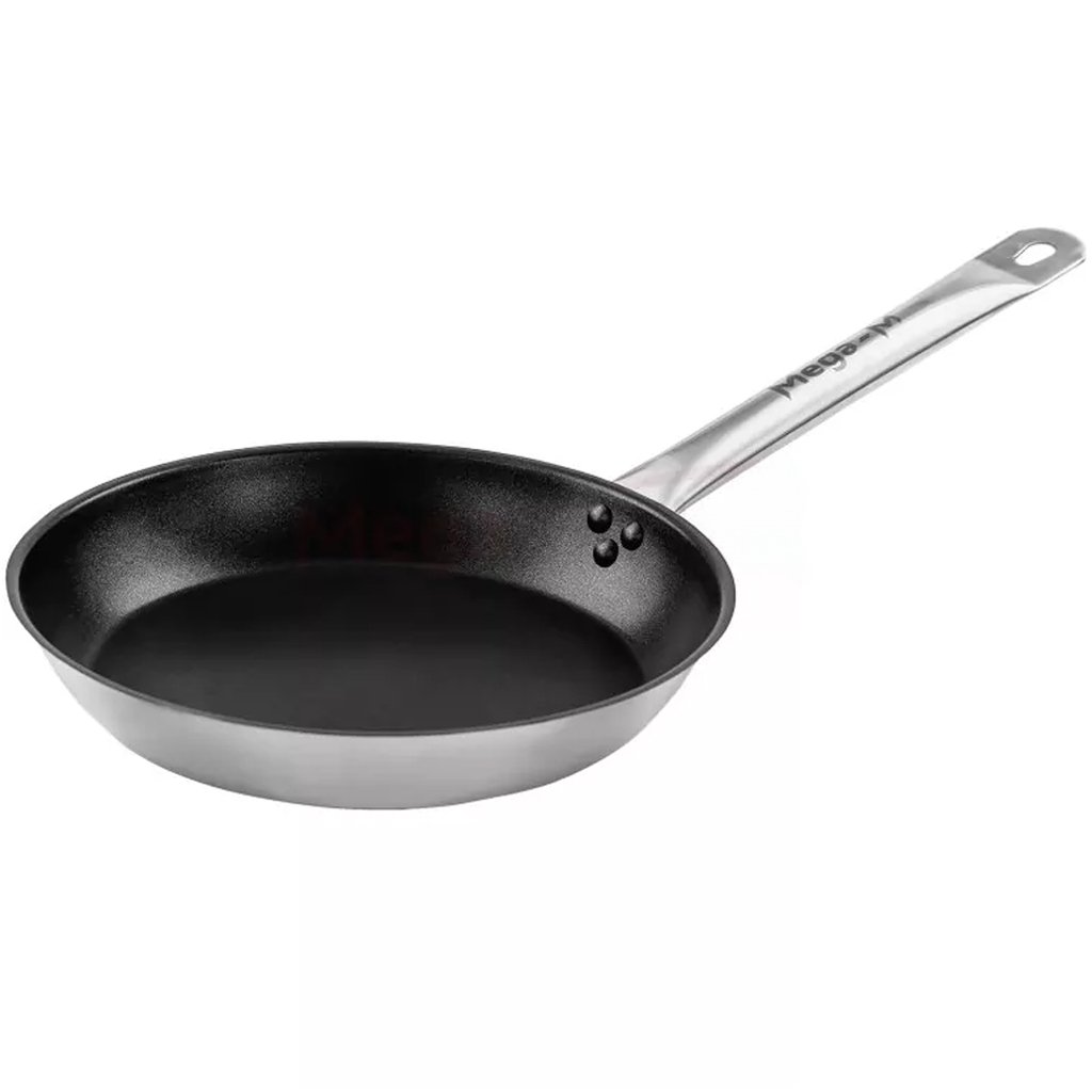 Mega-M padella inox antiaderente 28 cm per induzione