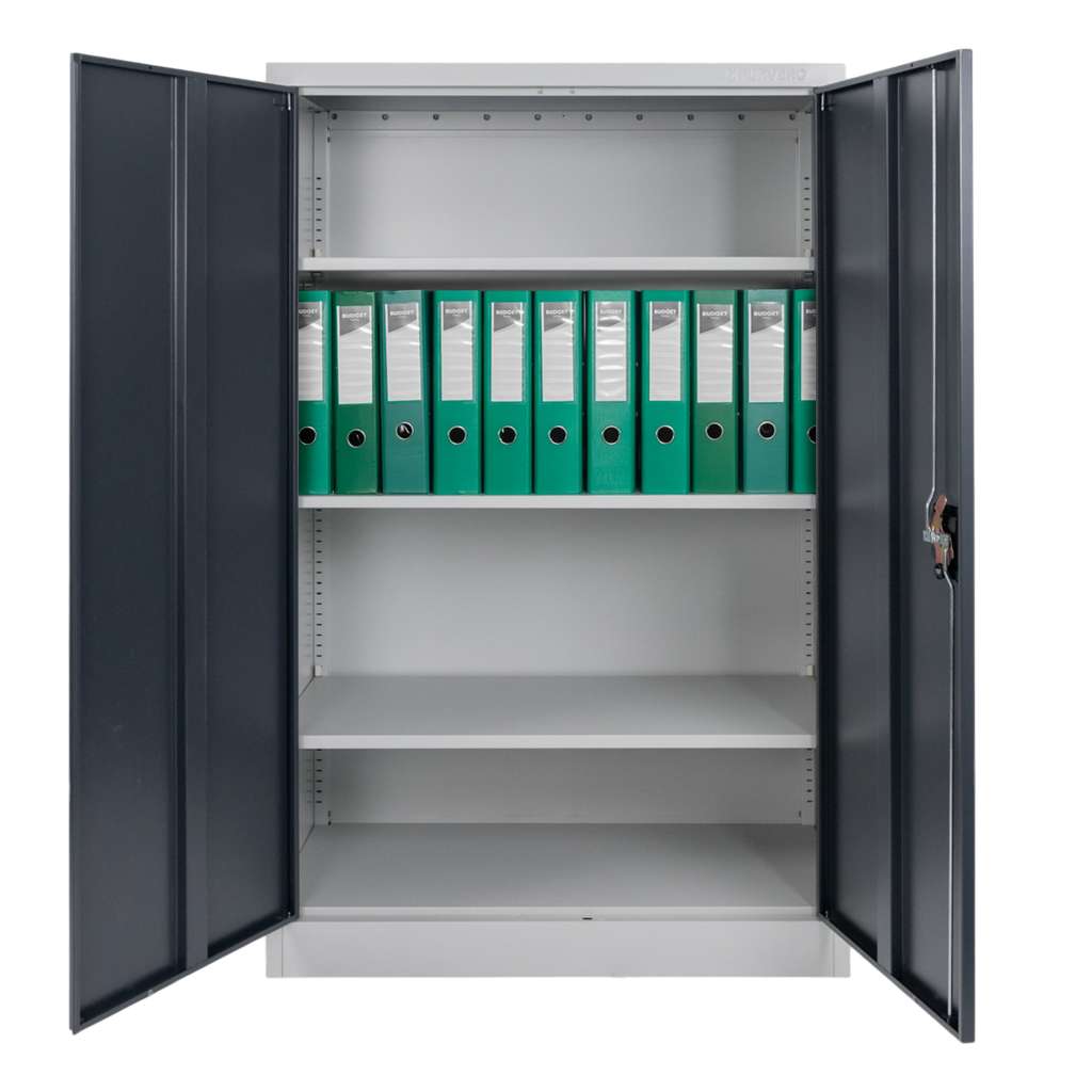 Furvero W-104 S/G armadio metallo 90x40x140 cm grigio