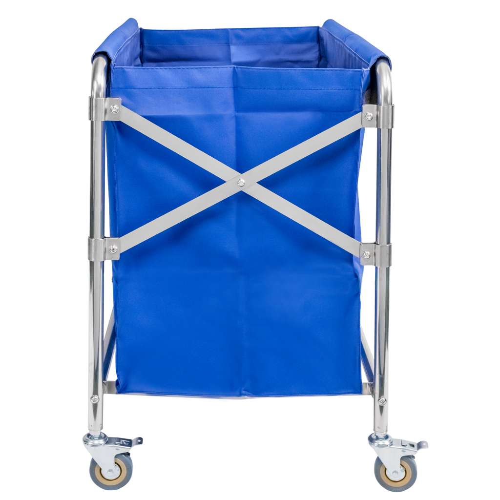 Mega-M carrello biancheria pieghevole blu 86x65x80 400 L