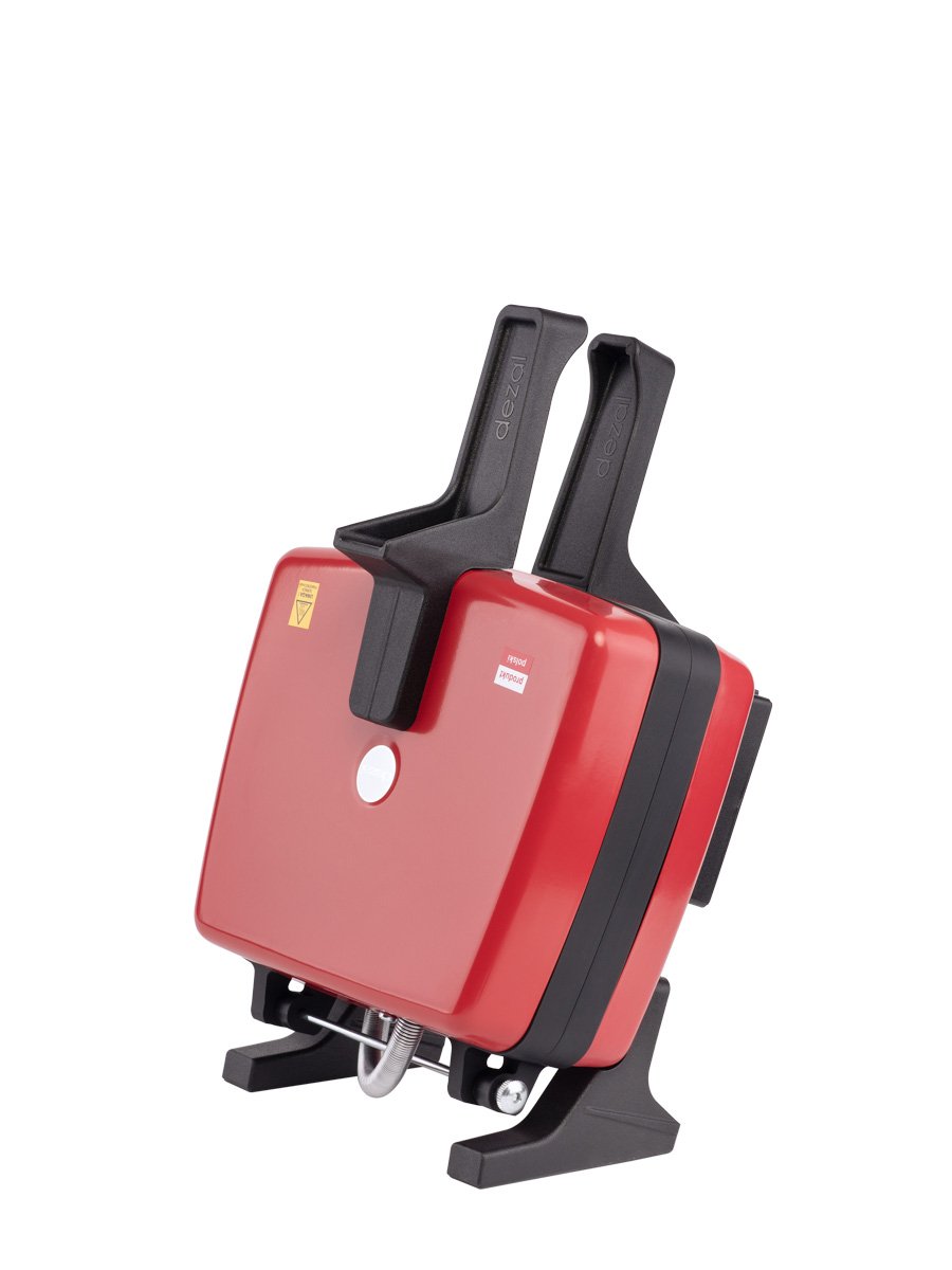 Dezal 301.6.1 LWN gofriera doppia rossa professionale