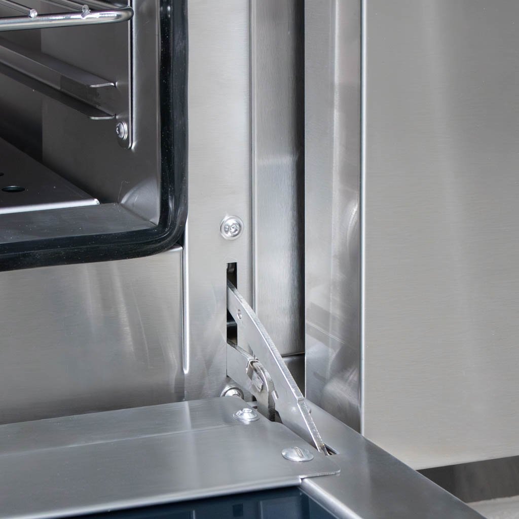 Stalgast 9711110 cucina gas 6 fuochi con forno G20 espositiva