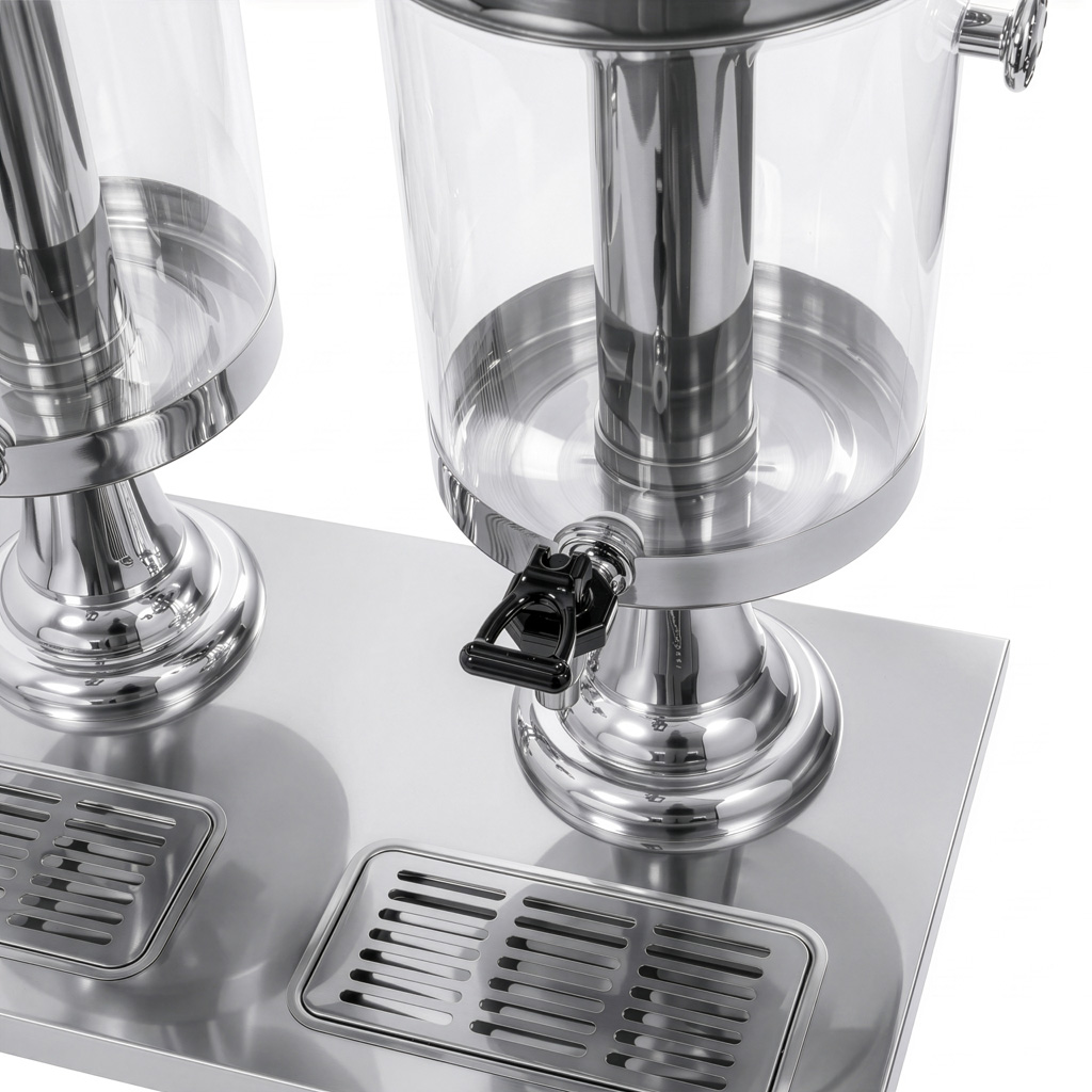 Mega-M 2x8L dispenser bevande doppio 16 L acciaio