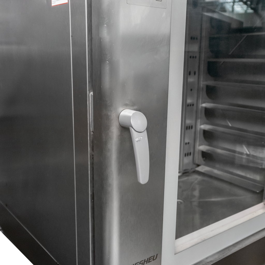 WIESHEU Euromat 64L forno a convezione vapore con base carrello