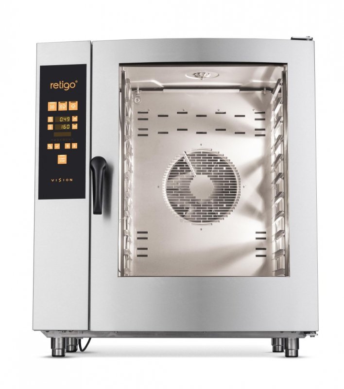 Retigo O 1011ig Forno combinato vapore gas 10xGN 1/1