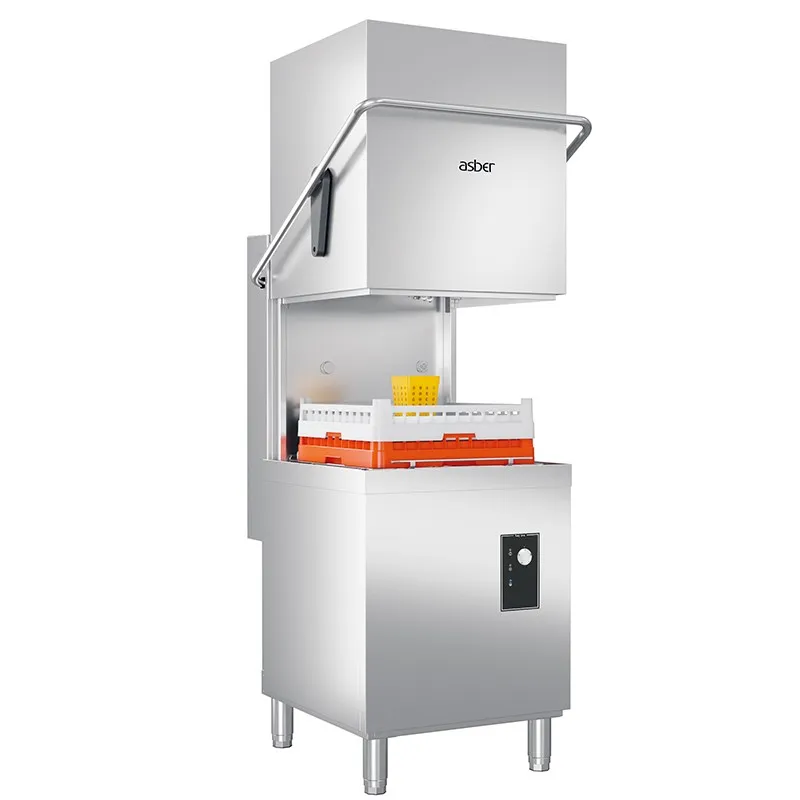 Asber GEX-H500 B DD lavastoviglie a capottina pompa scarico