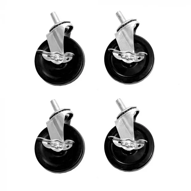 Seville Classics ruote girevoli 4 pollici set 4 pezzi