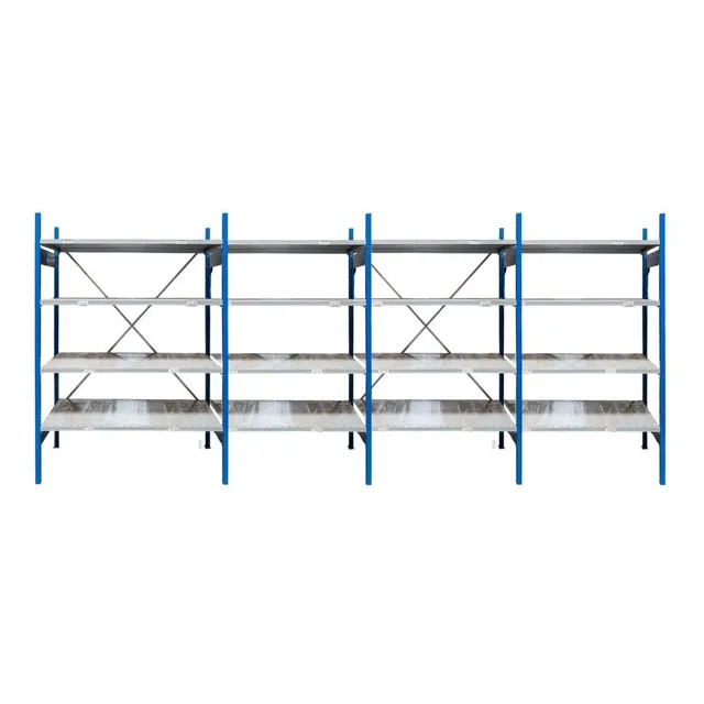 Stow scaffale magazzino 16 ripiani 534x60x200 cm