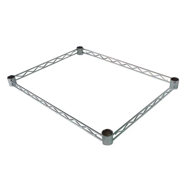 Agosistem Cornice per Scaffale Filo Cromato 35x75 cm