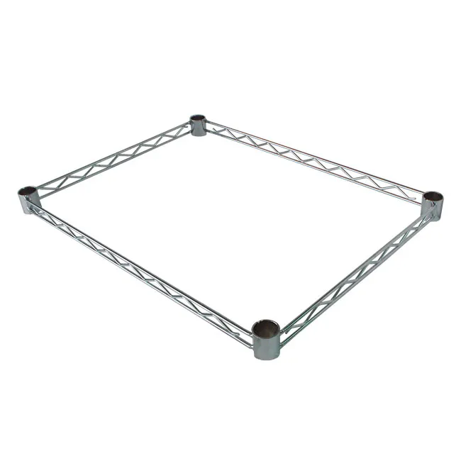 Agosistem Cornice per Scaffale Filo Cromato 35x75 cm