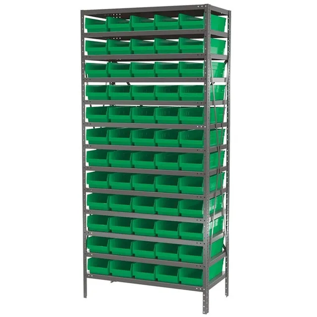 Akro-Mils AS1879138 scaffale metallo 13 ripiani 60 box