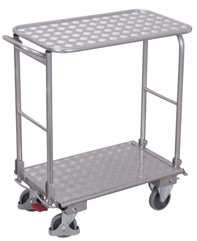 Variofit VF 450813 carrello alluminio 2 ripiani 150 kg