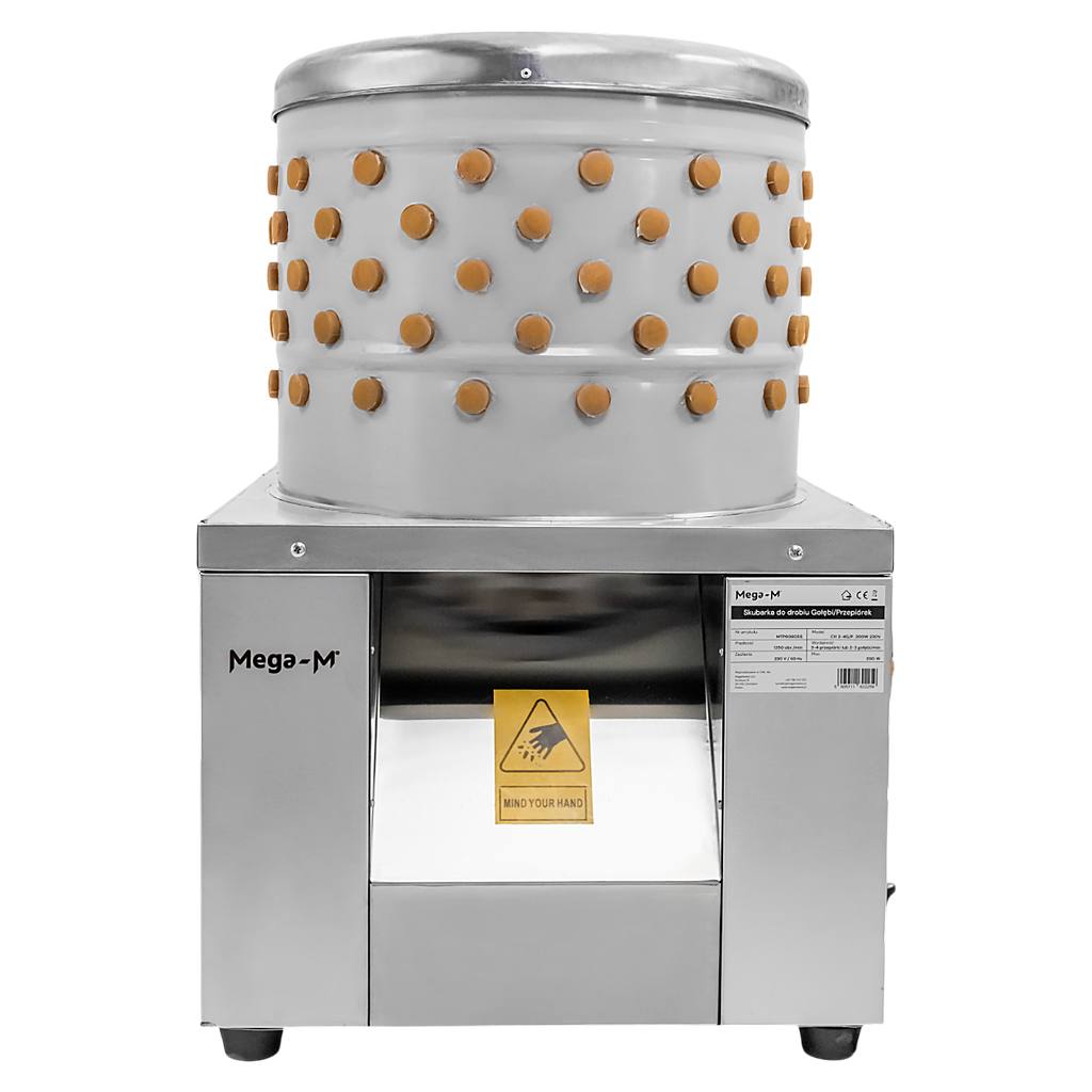 Mega-M CH 3-4G/P Spiumatrice pollame tamburo 40 cm