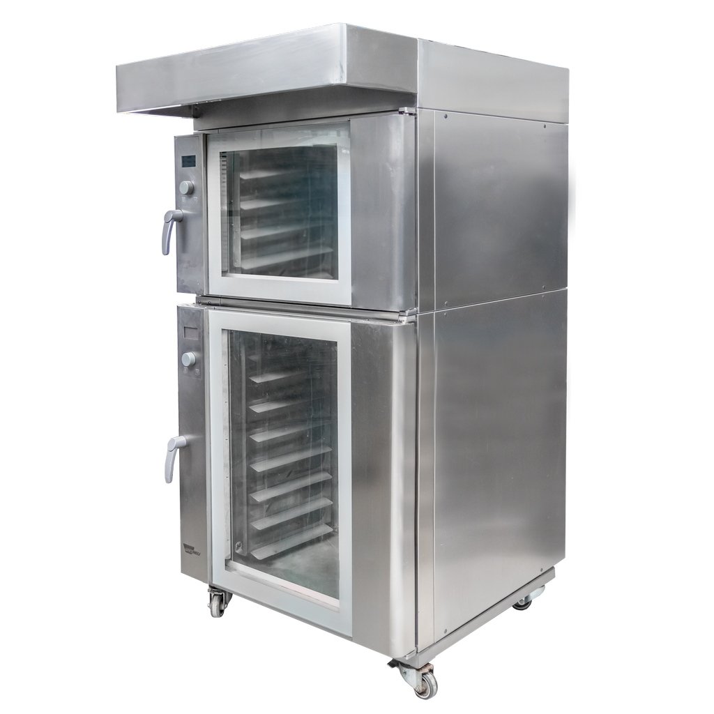 Wiesheu forno misto convezione-vapore con cappa inox