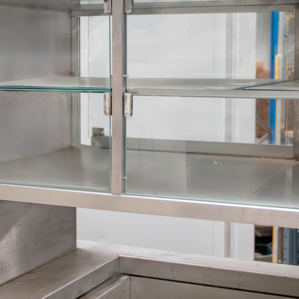 Mega-M vetrina refrigerata 215x70x155 cm vetro