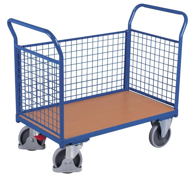 Variofit VF 500301 Carrello Pianale 3 Sponde 400 kg