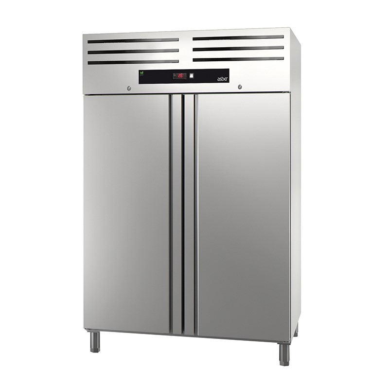 ASBER Green Line GCPZ-1402 armadio frigo 2 porte 1186L inox